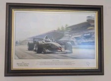 David Coulthard Framed Print