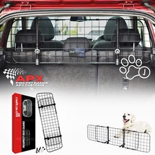 FOR VAUXHALL CROSSLAND & X - Adjustable Mesh Dog Guard Pet Safety Metal Barrier