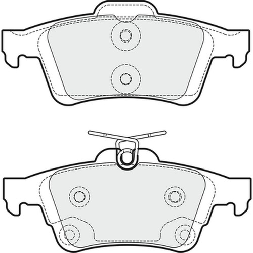 Brake pads set for ford - brake,