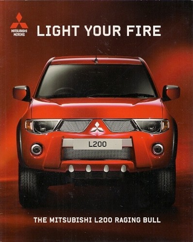 Mitsubishi l200 raging - mitsubishi, bull