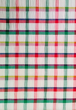 Spring Summer Plaid Seersucker