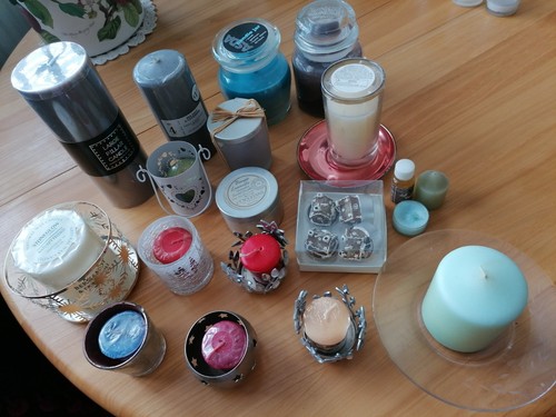 Large bundle new candles - large,