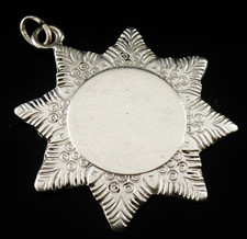 Sterling Silver Star Shaped