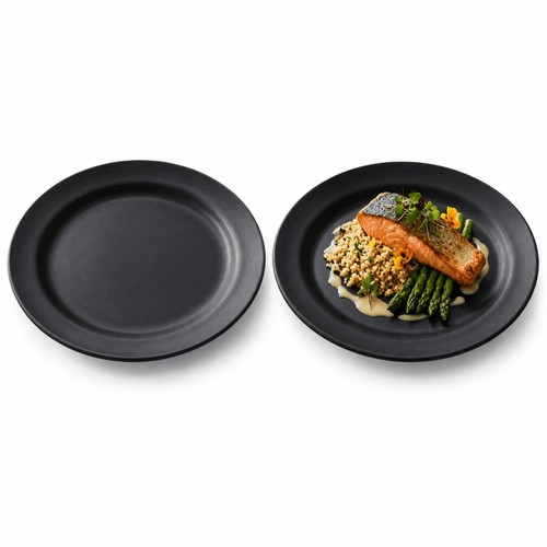 Pack 28cm black melamine - 2,