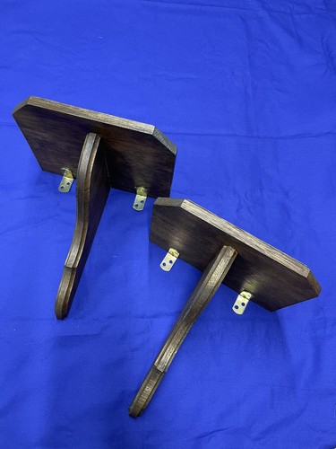Pair reclaimed brackets - ,