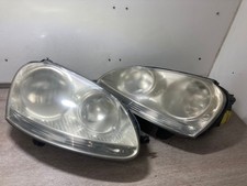2006 VW GOLF MK5 PASSENGER & DRIVER SIDE FRONT HEADLIGHTS PAIR