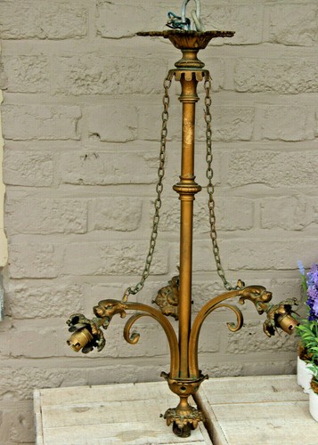 Antique 1900 bronze neo - , gothic