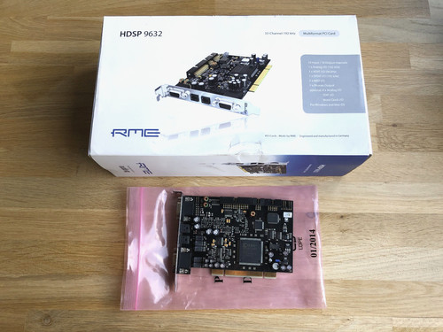 Rme hdsp 9632 - rme, pci