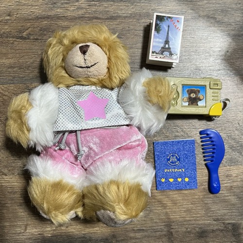 Build bear plush small disco - bear,