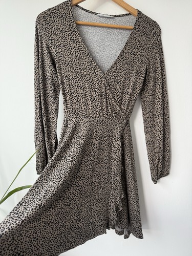Pull bear animal print wrap - animal,
