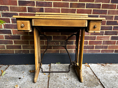 Singer mechanical treadle - singer,