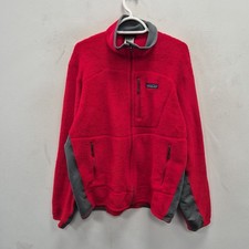 Patagonia R2 Regulator Polartec Thermal Red Winter Jacket Fleece Size Medium