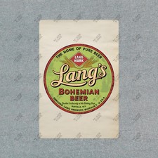Vintage Langs Bohemian Beer