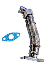 Turbo oil return - oil, gasket