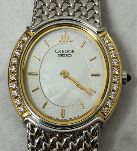 Seiko 5a70 3000 quartz ladies - 5a70-3000,