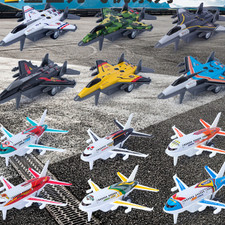 6pc Diecast Airplane Model Toy
