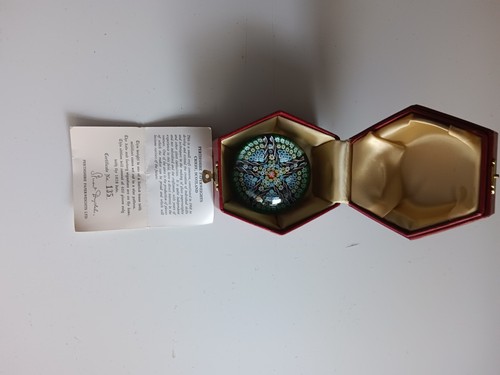 Perthshire glass paperweights - glass,