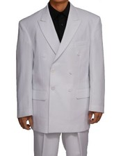 Mens' double breasted suit