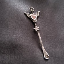 VINTAGE 70s HEADSHOP STERLING