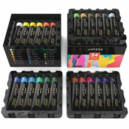 Arteza acrylic colors - acrylic,