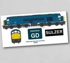 British Rail Class 46 Fridge Magnet 46030 BR Blue Peak Diesel Locomotive