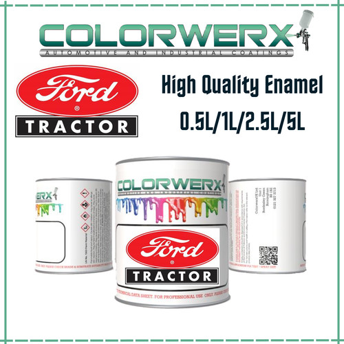 Ford tractor blue grey paint - ford,