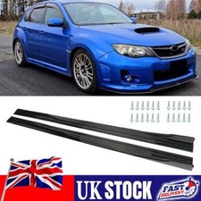 For Subaru Impreza WRX STI 2000-2021 Side Skirt Lip Extension Splitters Body Kit
