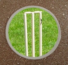 Cricket Wickets 3" Sublimation