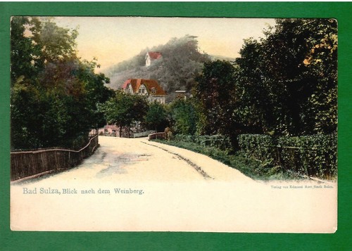 Postcard bad sulza - sulza, of