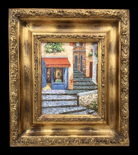 Heavy ornate gold - ornate, gilt