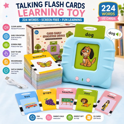 Talking flash cards for - flash,