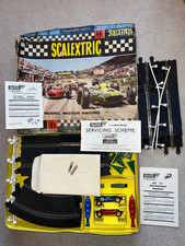 Scalextric Set 31 Slot Car Racing Complete Part Tested Incl' Leaflets +Extras