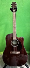Fender CD-140SCE Mahogany Dreadnought Cutaway Acoustic RH Electric Guitar