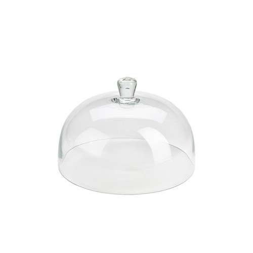 Glass cake stand - stand, cover