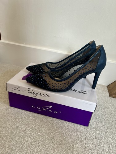 Lunar elegance navy jewelled - elegance,