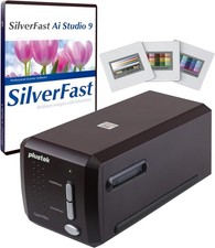 Plustek OpticFilm 8300i Ai Film Scanner + SilverFast Ai Studio 9