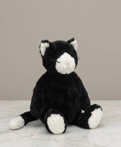 Jellycat black white - , kitten