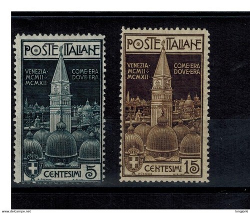 Italy 1912 kingdom bell tower - kingdom,