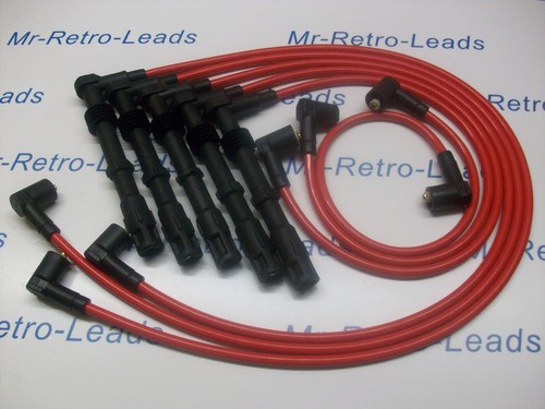 Red 8mm performance leads - red,