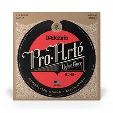 Classical Guitar Strings -- Normal Tension EJ49 Pro Arte By D'Addario Strings