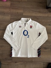 England Umbro Rugby Union White Home Shirt Jersey Brand New Tags Size 3XL XXXL