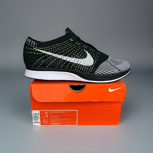 Nike flyknit racer black - nike,