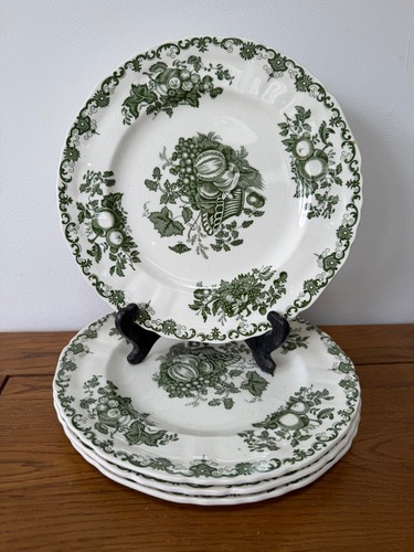Masons ironstone green - 4, x