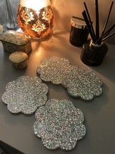 Drinks Coasters In Silver