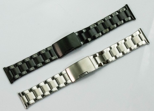 Steel watch bracelet push - bracelet,