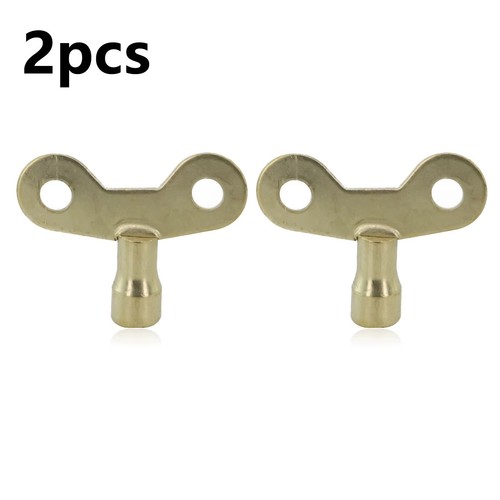 Solid brass radiator - brass, bleed