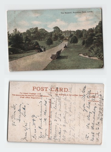 Vintage postcard leeds - postcard,