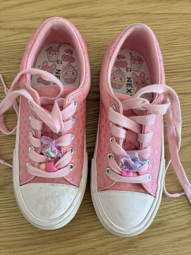 Girls next pink trainers - pink,