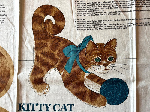 Kitty cat soft toy - kitty, &