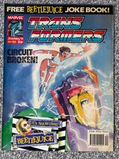 TRANSFORMERS MARVEL UK COMIC &